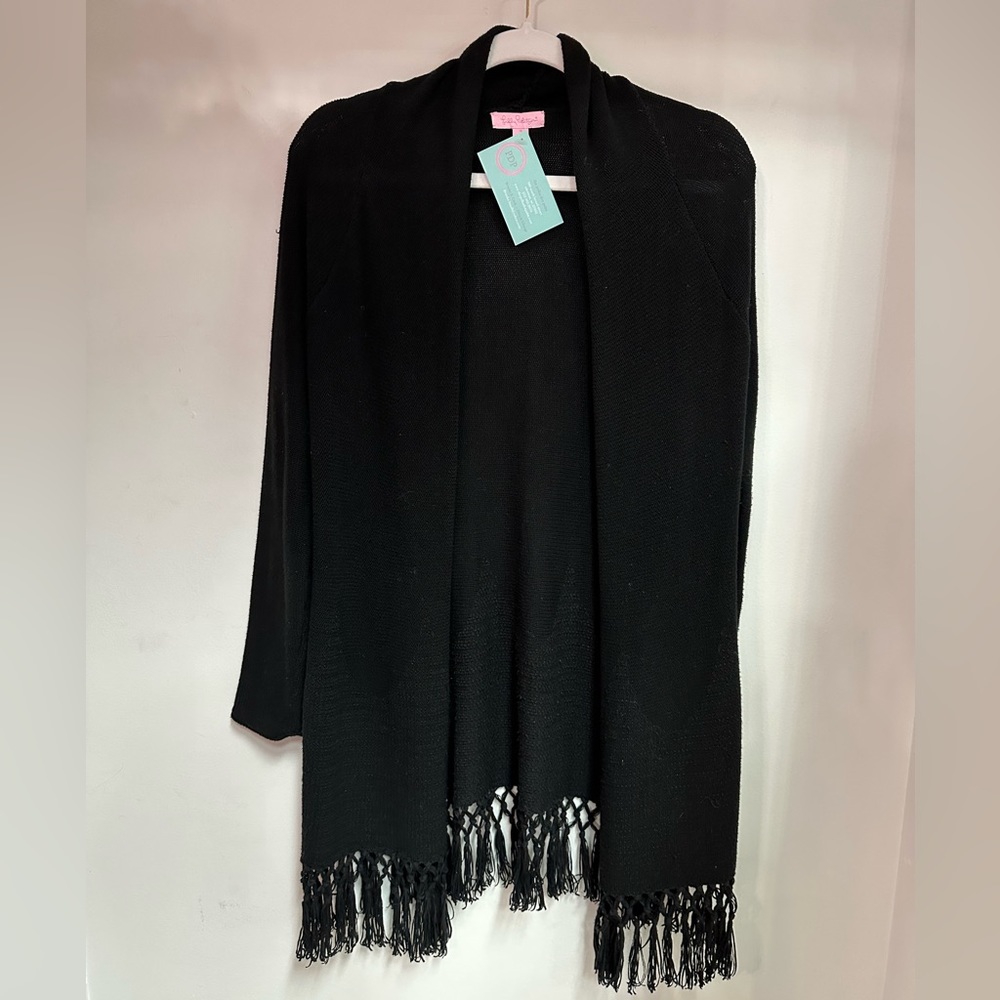 Lilly Pulitzer Fringe Cardigan